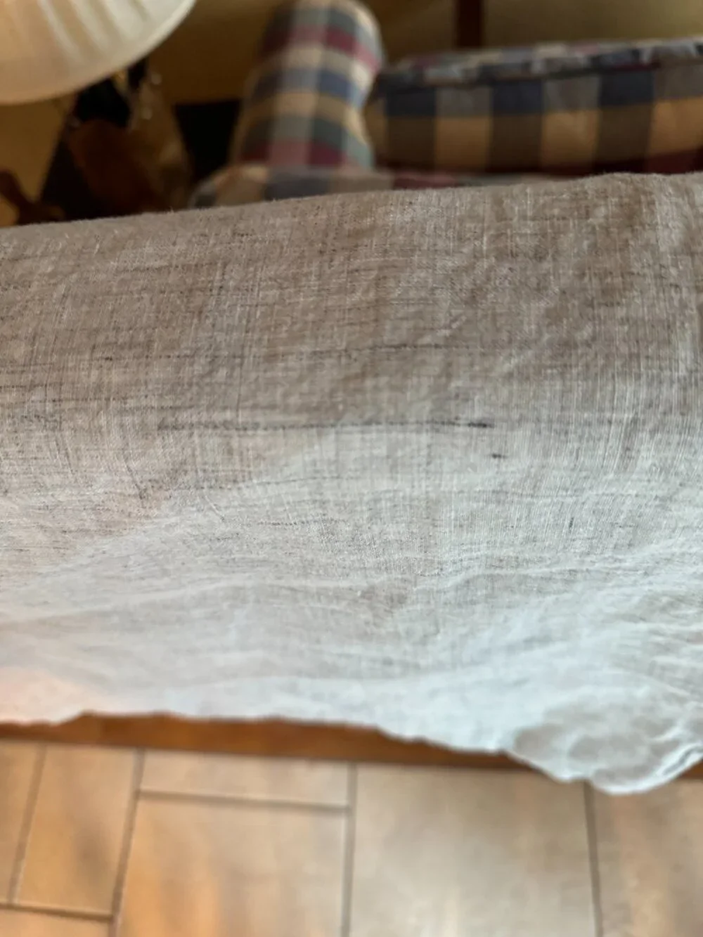 West Elm European Flax Linen Sham Natural Fax 25